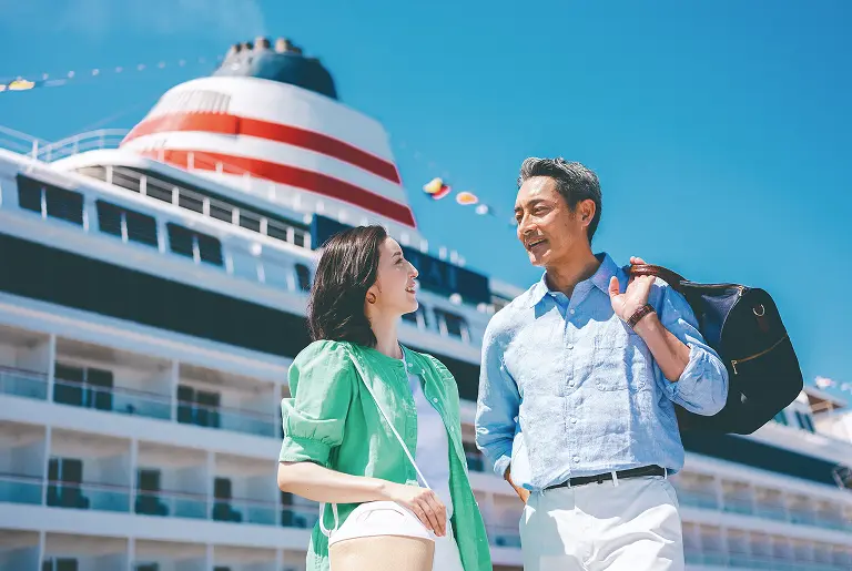 「飛鳥Ⅱ」に乗船し優雅な船旅へ