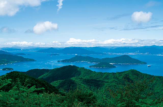 広島湾の多島美
